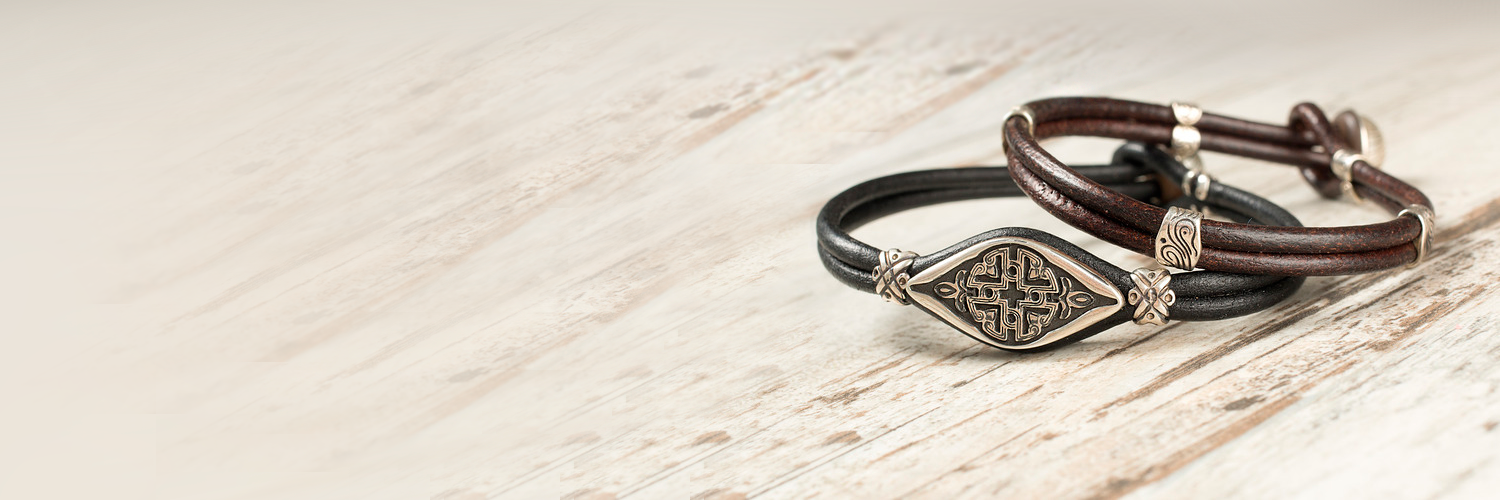 leather bracelets